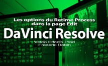 DaVinci Resolve 12 : Les options du Retime Process de la page Edit (#video39)