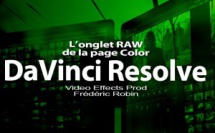 DaVinci Resolve 12 : L'onglet Camera RAW (#video82)