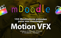 motionVFX : mDoodle 155 animations illustrées