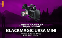 Blackmagic Caméra URSA Mini 4K et 4,6K en promotion