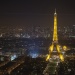 La dame de fer vue d'en haut