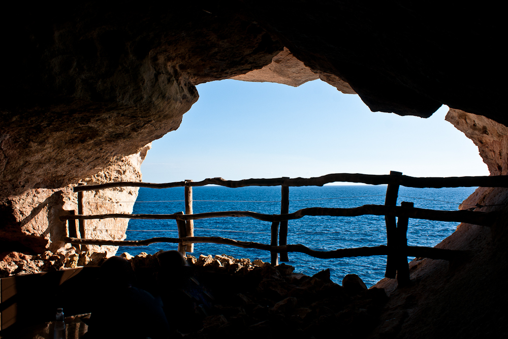 Minorque : la grotte de Cova d'En Xoroi