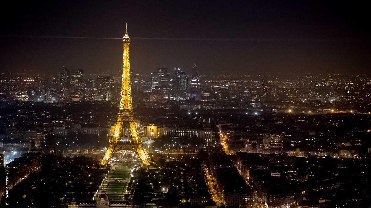 La Tour Eiffel vue de la Tour Montparnasse